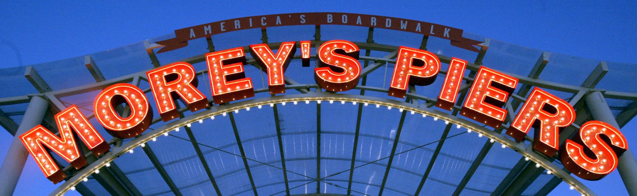 Morey's Pier Entrance